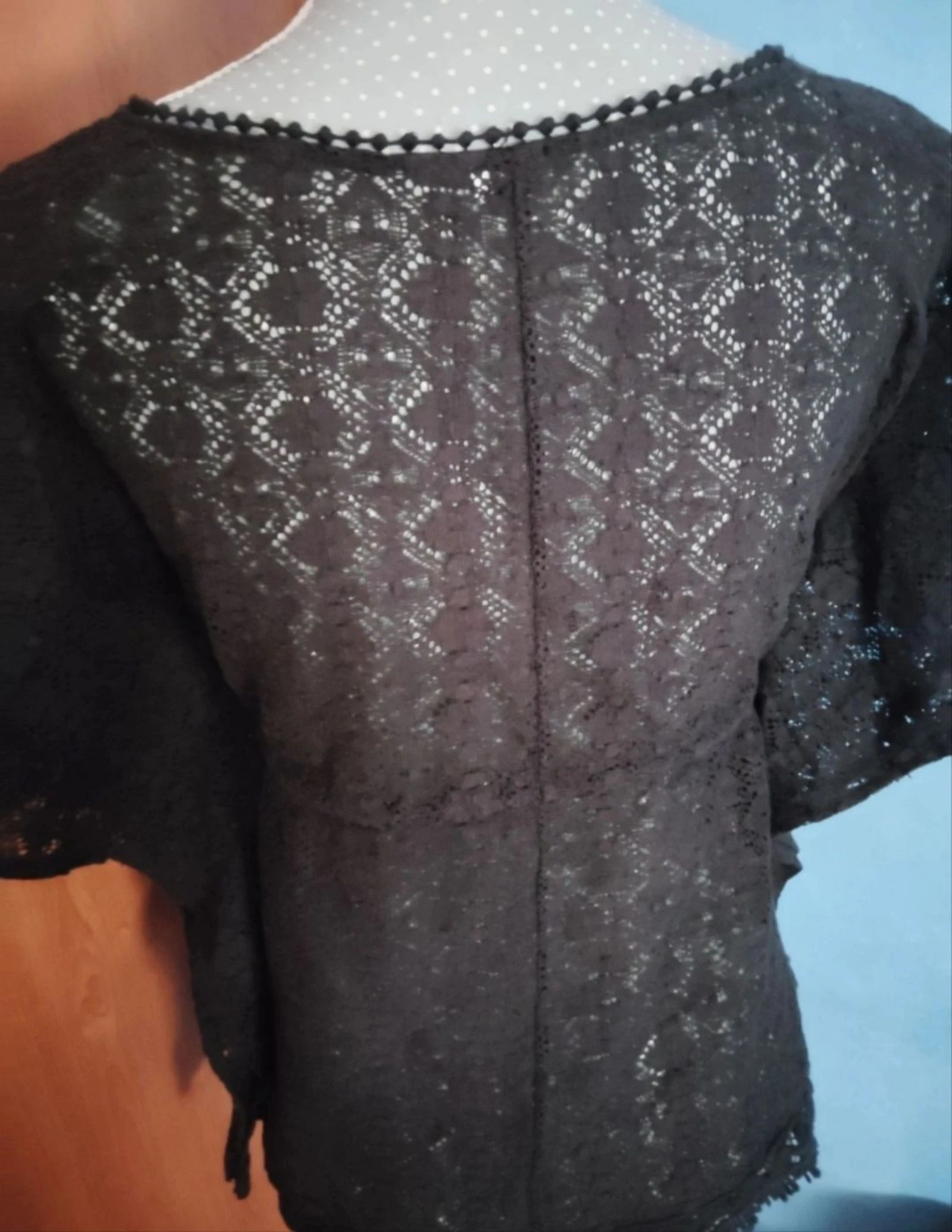 Zwarte blouse – photo 3